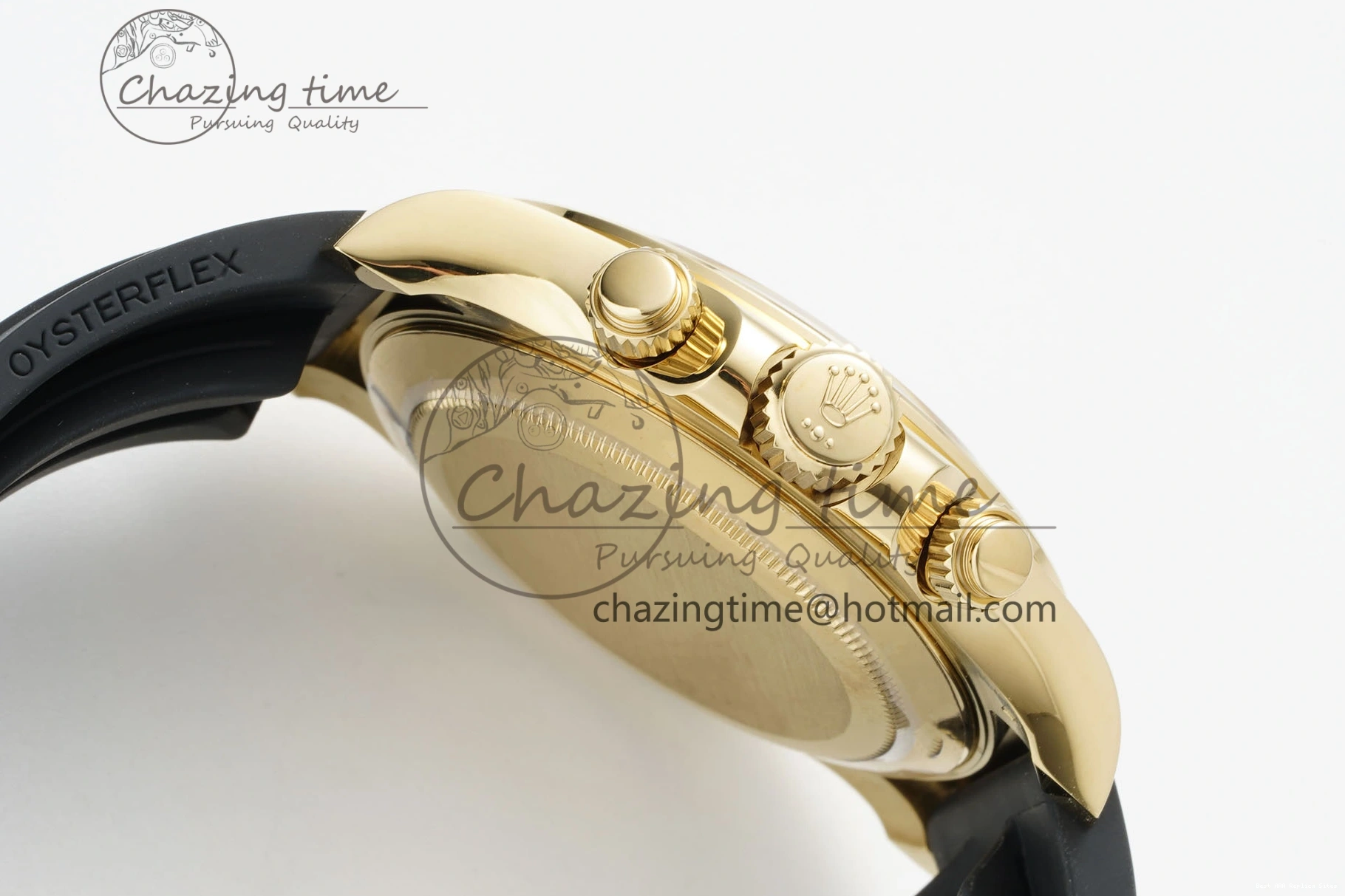 AAA Replica Watches Best 116518 V 2102 White Rubber Edition Arabic EasyMatch SA4130 Daytona Dial Clean 1:1 on Oysterflex Strap 0104